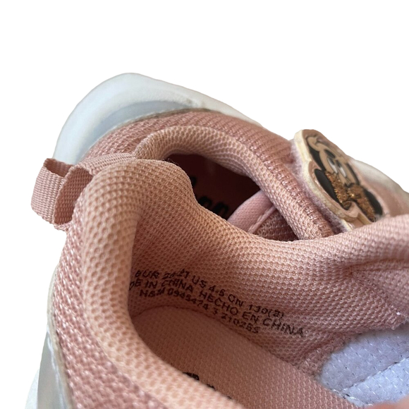 H&M + Disney Minnie Appliquéd Sneakers size 4.5 powder pink - Picture 8 of 8